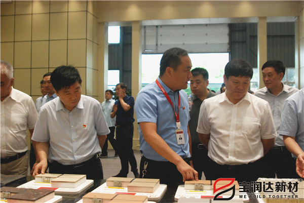 寶豐縣縣考察團蒞臨寶潤達參觀(guān)考察
