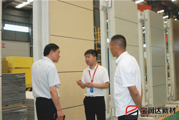 寶豐縣縣考察團蒞臨寶潤達參觀(guān)考察